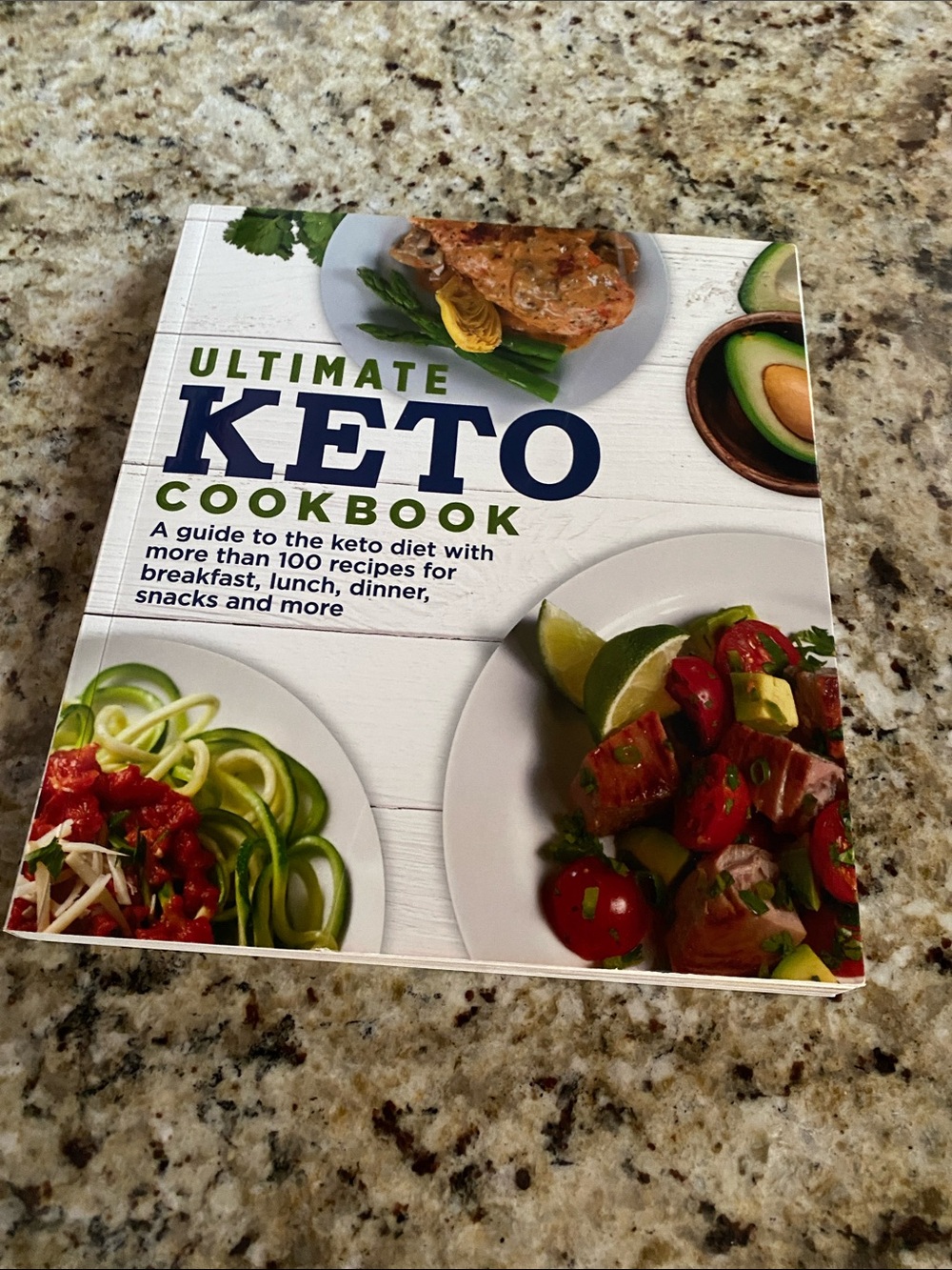Ultimate Keto Cookbook - White Cover